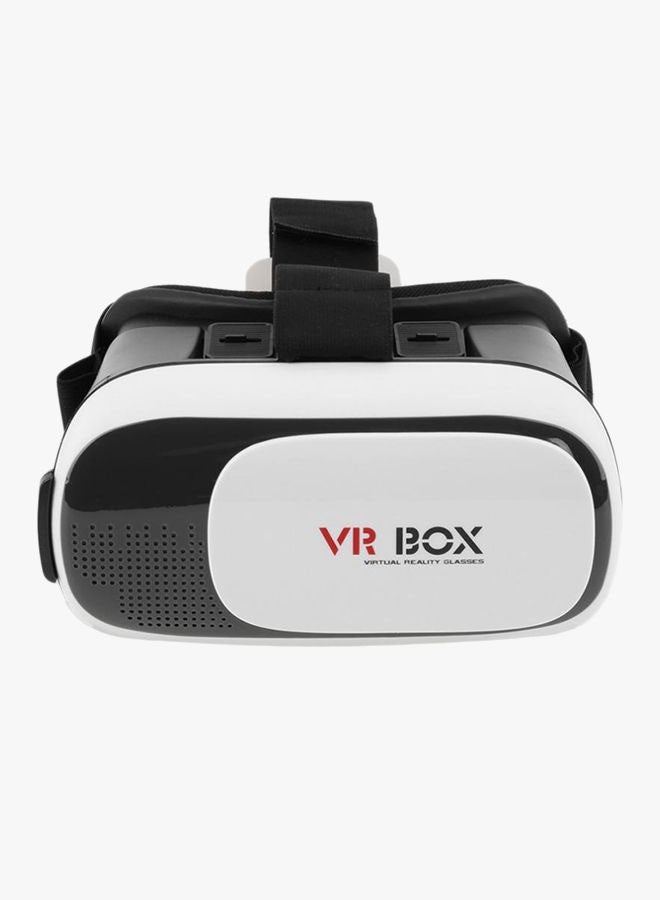 3640.0 mAh Virtual Reality 3D Glasses With Bluetooth Gamepad Remote Controller Black/White - Image 2